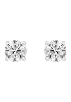 Best Pirce 🤩 Lab Created 14K White Gold Lab Grown Diamond Earrings (With 3/4 ct. t.w. Center Size Each) by Effy® ❤️