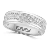 New 🎁 Men's 1/3 ct. t.w. Diamond Ring in Sterling Silver by Effy® 🌟