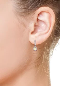 Brand new 🧨 1.03 ct. t.w. Diamond Earrings in 14K White Gold by Effy® ⌛ -Effy® Sales Shop Belk 4907