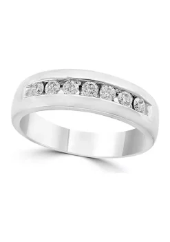 Best Sale 😍 Men's Diamond Ring in 14K White Gold by Effy® ✨