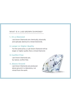 Best Pirce 🧨 Lab Created 14K White Gold Lab Grown Diamond Ring (With 1.47 ct. t.w. Center Size) by Effy® 🧨 -Effy® Sales Shop Belk 4982