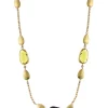 Cheap 😀 13.6 ct. t.w. Amethyst, Blue Topaz and Lemon Quartz Necklace in 14K Yellow Gold by Effy® ❤️