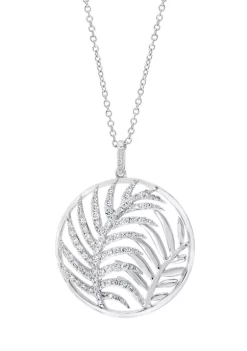 Coupon 🌟 1/2 ct. t.w. Diamond Pendant Necklace in 14K White Gold by Effy® ✨