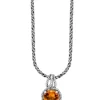 Hot Sale 💯 Citrine Pendant Necklace in Sterling Silver by Effy® 🔥