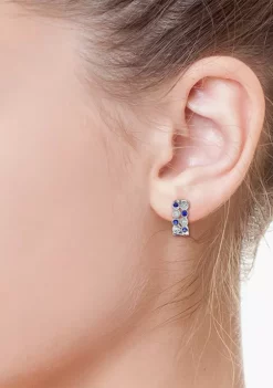 Top 10 ⌛ Diamond and Natural Sapphire Earrings in Sterling Silver by Effy® 👍 -Effy® Sales Shop Belk 5054