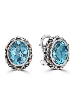 Wholesale ✨ 6.5 ct. t.w. Blue Topaz Earrings in Sterling Silver by Effy® 🌟