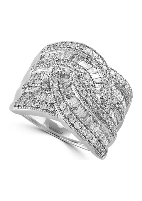 New 🌟 14K White Gold 1.47 ct. t.w. Diamond Ring by Effy® 🤩 2 New 🌟 14K White Gold 1.47 ct. t.w. Diamond Ring by Effy® 🤩 - Image 2