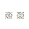 Best reviews of ✔️ 1/5 ct. t.w. Diamond Earrings in Gold Plated Sterling Silver by Effy® ✔️