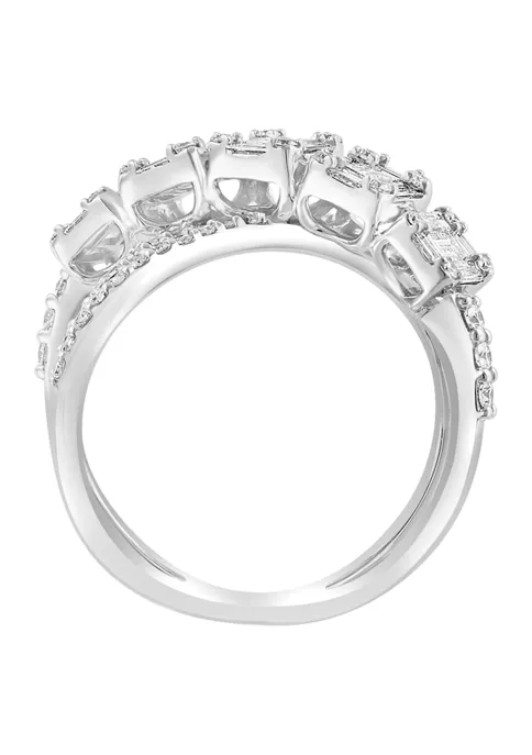 Top 10 ❤️ 1.43 ct. t.w. Diamond Ring in 14K White Gold by Effy® ❤️ 3 Top 10 ❤️ 1.43 ct. t.w. Diamond Ring in 14K White Gold by Effy® ❤️ - Image 3