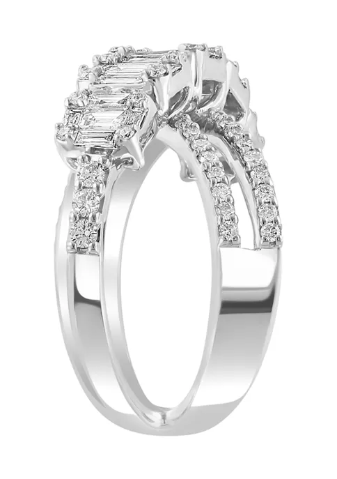 Top 10 ❤️ 1.43 ct. t.w. Diamond Ring in 14K White Gold by Effy® ❤️ 4 Top 10 ❤️ 1.43 ct. t.w. Diamond Ring in 14K White Gold by Effy® ❤️ - Image 4