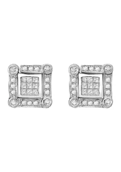 Best deal ✨ 14K White Gold Diamond Diversa Earrings by Effy® 👍 -Effy® Sales Shop Belk 5200