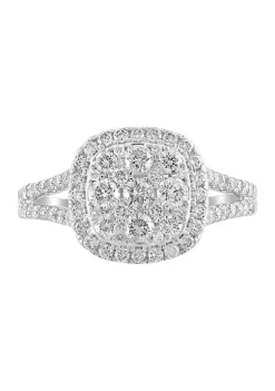 Flash Sale 🥰 1 ct. t.w. Diamond Cluster Ring in 14K White Gold by Effy® 🔔 8 Flash Sale 🥰 1 ct. t.w. Diamond Cluster Ring in 14K White Gold by Effy® 🔔 -Effy® Sales Shop Belk 5208