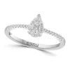 Top 10 ❤️ 1/3 ct. t.w. Diamond Ring in 18K White Gold by Effy® 🎉
