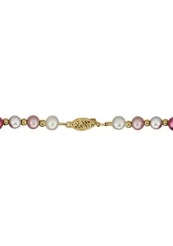 Wholesale 🔔 Freshwater Pearl Strand Necklace in 14k Yellow Gold by Effy® 🤩 -Effy® Sales Shop Belk 523
