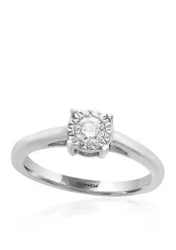 Wholesale ❤️ 0.25 ct. t.w. Diamond Solitaire Ring in Sterling Silver by Effy® ⌛