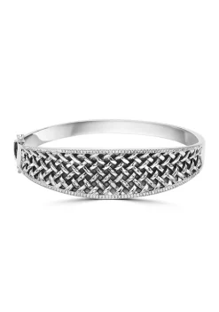 Best reviews of 😉 1/2 ct. t.w. Diamond Bangle Bracelet in Sterling Silver by Effy® 😀