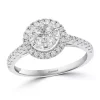 Brand new 🧨 3/4 ct. t.w. Diamond Ring in 14K White Gold by Effy® ⌛