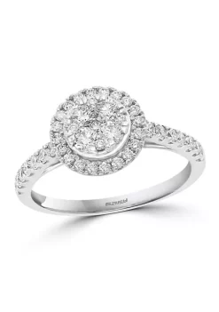 Brand new 🧨 3/4 ct. t.w. Diamond Ring in 14K White Gold by Effy® ⌛ 9 Brand new 🧨 3/4 ct. t.w. Diamond Ring in 14K White Gold by Effy® ⌛ -Effy® Sales Shop Belk 5281