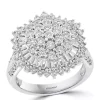 Brand new 🤩 1.5 ct. t.w. Diamond Miracle Set Cluster Ring in 14K White Gold by Effy® 🎁