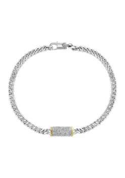 Top 10 👏 3/8 ct. t.w. Diamond Cable Bracelet in 18K Sterling Silver by Effy® 😀 -Effy® Sales Shop Belk 5340