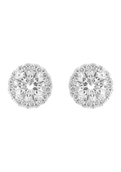 Best deal 👏 Lab Created 14K White Gold Lab Grown Diamond Earrings (With 3/4 ct. t.w. Center Size) by Effy® ✨ -Effy® Sales Shop Belk 5364