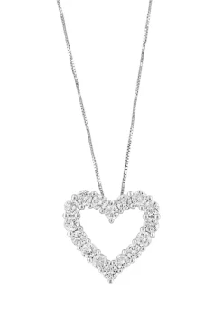 Buy ❤️ Lab Created 14K White Gold Lab Grown Diamond Pendant by Effy® 👏