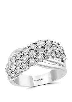 Cheap 😀 Miracle 3/4 ct. t.w. Diamond Ring in Sterling Silver by Effy® 💯