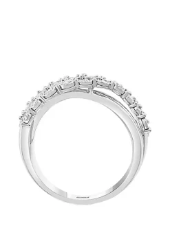 Cheap 😀 Miracle 3/4 ct. t.w. Diamond Ring in Sterling Silver by Effy® 💯 -Effy® Sales Shop Belk 5554