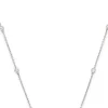 Coupon 🤩 3/8 ct. t.w. Diamond Bar Pendant Necklace in 14K White Gold by Effy® 😍