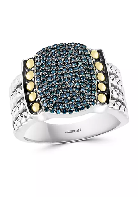 Top 10 🤩 3/8 ct. t.w. Diamond Ring in Sterling Silver by Effy® 🎁 1 Top 10 🤩 3/8 ct. t.w. Diamond Ring in Sterling Silver by Effy® 🎁