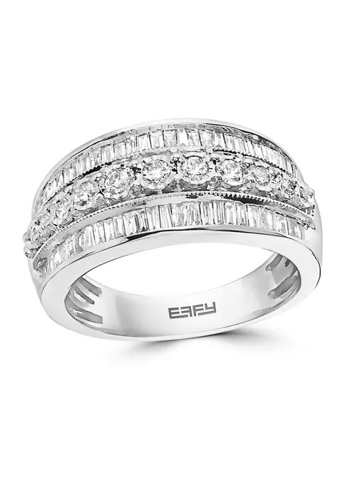 Top 10 😍 14K White Gold 3/4 ct. t.w. Diamond Ring by Effy® 🛒 1 Top 10 😍 14K White Gold 3/4 ct. t.w. Diamond Ring by Effy® 🛒