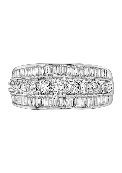 Top 10 😍 14K White Gold 3/4 ct. t.w. Diamond Ring by Effy® 🛒 2 Top 10 😍 14K White Gold 3/4 ct. t.w. Diamond Ring by Effy® 🛒 - Image 2
