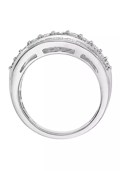 Top 10 😍 14K White Gold 3/4 ct. t.w. Diamond Ring by Effy® 🛒 3 Top 10 😍 14K White Gold 3/4 ct. t.w. Diamond Ring by Effy® 🛒 - Image 3