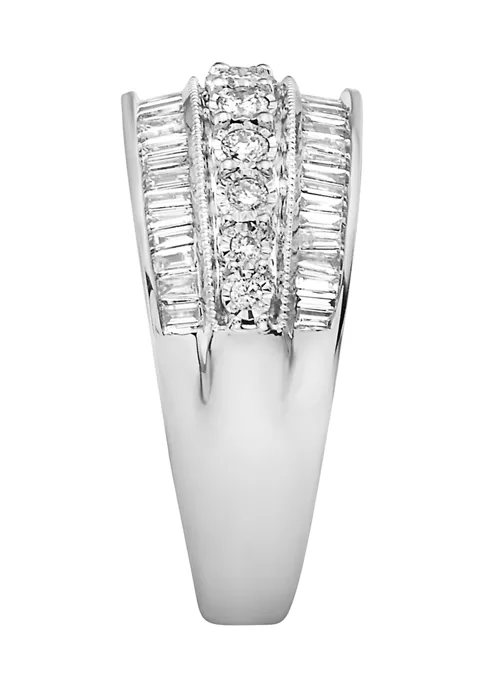 Top 10 😍 14K White Gold 3/4 ct. t.w. Diamond Ring by Effy® 🛒 4 Top 10 😍 14K White Gold 3/4 ct. t.w. Diamond Ring by Effy® 🛒 - Image 4