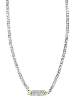 Deals 😍 1/2 ct. t.w. Diamond Cable Necklace in 18K Sterling Silver by Effy® 🛒