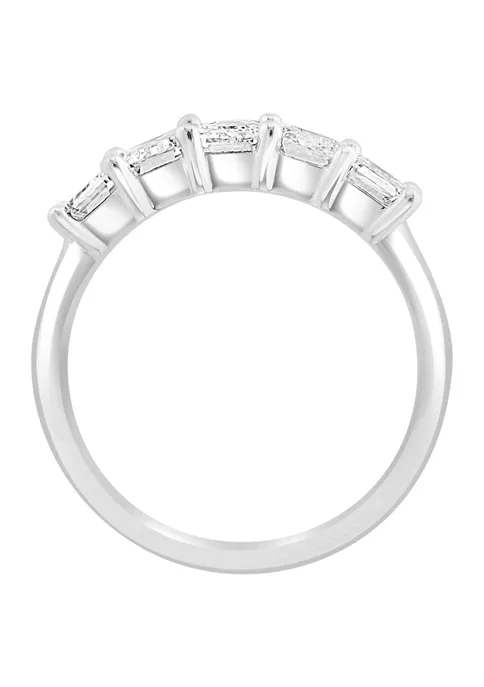 Hot Sale 👍 14K White Gold Lab Grown Diamond Ring by Effy® ⌛ 3 Hot Sale 👍 14K White Gold Lab Grown Diamond Ring by Effy® ⌛ - Image 3
