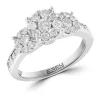 Brand new ❤️ 1.46 ct. t.w. Diamond Cluster Ring in 14K White Gold by Effy® 🎁