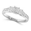 Buy 🎁 14K White Gold Diamond Ring by Effy® ⌛