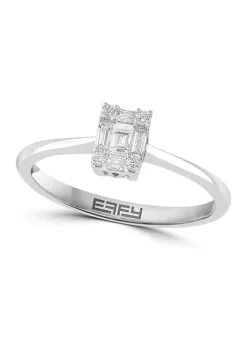 Deals 😍 18K White Gold Diamond Ring by Effy® 🛒