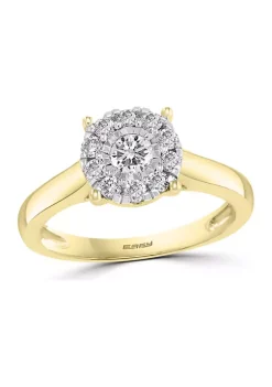 Flash Sale 🥰 14K White/Yellow Gold 1/2 ct. t.w. Diamond Ring by Effy® 🛒 -Effy® Sales Shop Belk 5768