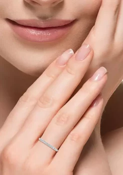 Best deal 🌟 1/4 ct. t.w. Diamond Band in 14K White Gold by Effy® 💯 -Effy® Sales Shop Belk 5771