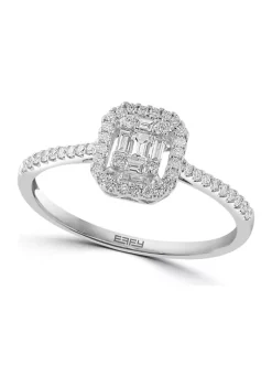 Hot Sale ✔️ 1/4 ct. t.w. Diamond Ring in 18K White Gold by Effy® 🎁