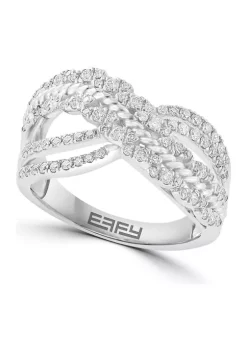 Flash Sale 💯 14K White Gold Diamond Ring by Effy® ⌛