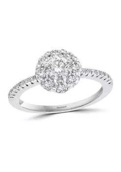 New 🔔 1 ct. t.w. Diamond Ring in 14K White Gold by Effy® 🔥