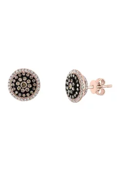Top 10 ⭐ 3/4 ct. t.w. Diamond Earrings in 14K Rose Gold by Effy® 😍