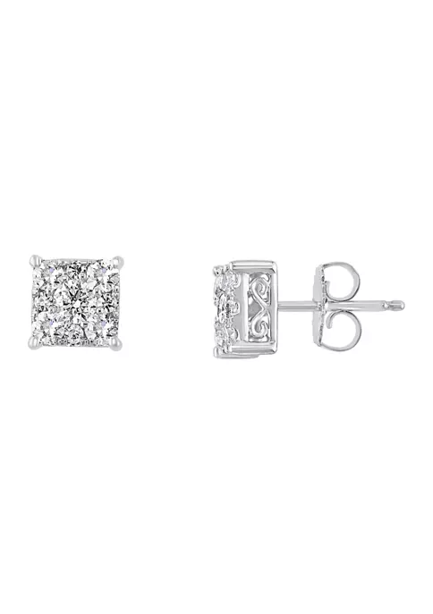 Promo 😉 1 ct. Diamond Earrings in 14k Gold by Effy® 👏 2 Promo 😉 1 ct. Diamond Earrings in 14k Gold by Effy® 👏 - Image 2