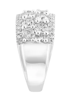 Best deal 🤩 14K White Gold Lab Grown Diamond Ring by Effy® 🔥 -Effy® Sales Shop Belk 5884