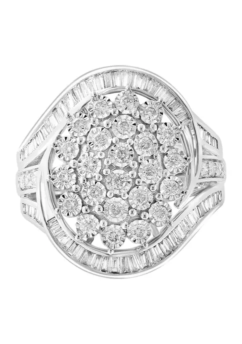 Best Sale 🔥 Diamond Ring in 14k White Gold by Effy® ✨ 3 Best Sale 🔥 Diamond Ring in 14k White Gold by Effy® ✨ - Image 3