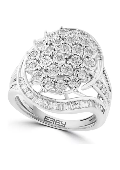 Best Sale 🔥 Diamond Ring in 14k White Gold by Effy® ✨ 6 Best Sale 🔥 Diamond Ring in 14k White Gold by Effy® ✨ - Image 6