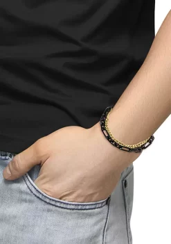 New 👍 Sterling Silver/Gold Plated Bracelet by Effy® ✨ -Effy® Sales Shop Belk 5939